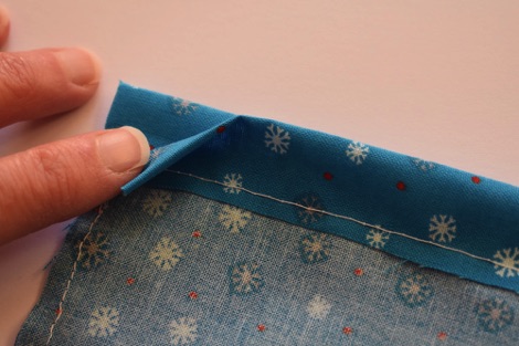 How to make fabric gift bags instructions 2